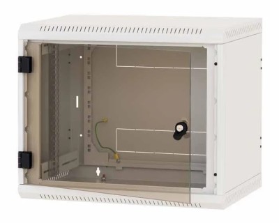Rack de perete Triton sectiune simpla 12U 600mm adancime usa foto