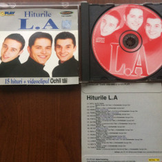 L.A. hiturile cd disc compilatie muzica pop dance selectii alpha sound 2001 VG+