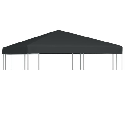 Gossi acoperis de pavilion, 310 g/m2, gri, 3 x 3 m foto