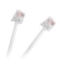 Cablu telefon extensie alb 15m RJ11, Oem
