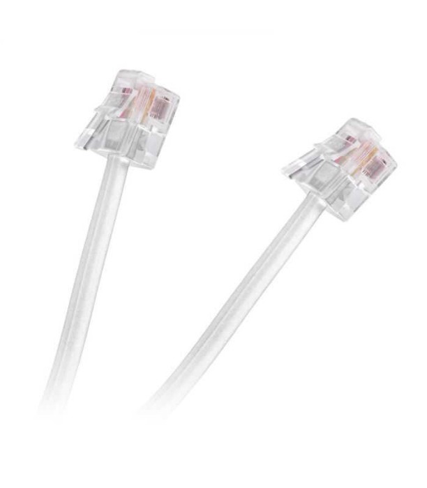 Cablu telefon extensie alb 15m RJ11