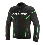 Cumpara ieftin Geaca (jacheta) motociclete barbati Racing/Roadster Ixon vara model Striker 2 AIR WP MS culoare: negru/verde, XL