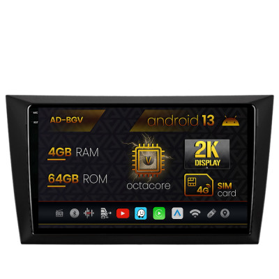 Navigatie Volkswagen Golf 6, Android 13, V-Octacore 4GB RAM + 64GB ROM, 9.5 Inch - AD-BGV9004+AD-BGRKIT024V2 foto