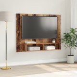 vidaXL Dulap pentru TV pe Perete Lemn vechi 120 x 23.5 x 90 cm