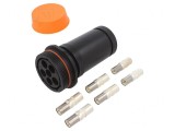 Conector Circular Mufă Mamă 6 PIN Filet Exterior