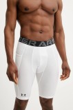 Under Armour pantaloni scurți de antrenament culoarea alb