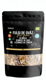 Fulgi de ovaz fini fara gluten cu maca, chia si seminte de canepa Eco, 200g, Niavis