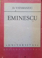 EMINESCU-D. VATAMANIUC foto