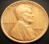Cumpara ieftin Moneda istorica 1 CENT - SUA, anul 1941 * cod 5314, America de Nord
