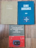 Lot 3 manuale carti Chimie anorganica probleme si aplicații, Didactica si Pedagogica