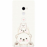 Husa silicon pentru Xiaomi Mi Mix 2, Family Bear