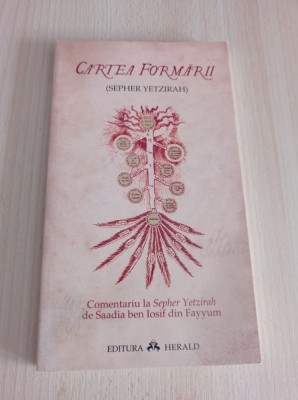 Sepher Yetzirah - Cartea Formarii foto