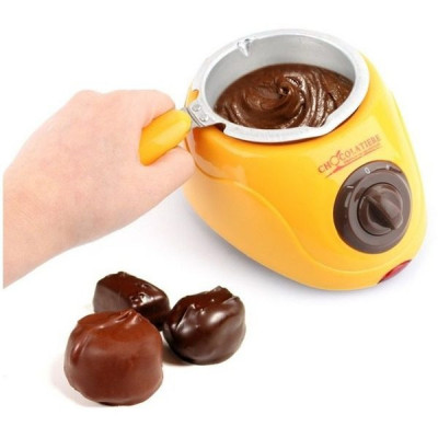 Aparat electric pentru topit ciocolata + Set Fondue - Chocolatiere foto