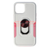 Toc TPU+PC Shockproof Ring Case Apple iPhone 13 Pro Milky Pink