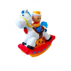 Cowboy pe cal, Balanseaza lumineaza si canta, Rosu, 17135SX