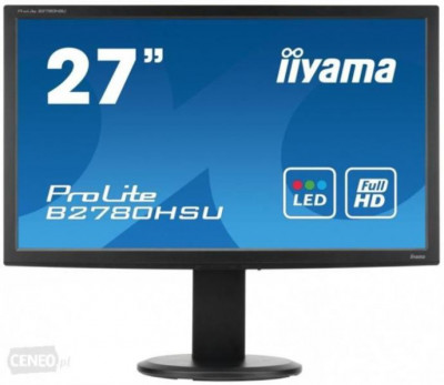 Monitor refurbished LED, Diagonala 27 inch, IIYAMA ProLite B2780HSU, B2780HSU-B2 foto