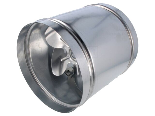 Ventilator: AC axial 230VAC &Oslash;195mm 350m3/h 54dBA glisare IPX2