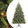 VidaXL Pom de Crăciun Artificial cu Ramuri Articulare și Conuri 240 cm 3395114