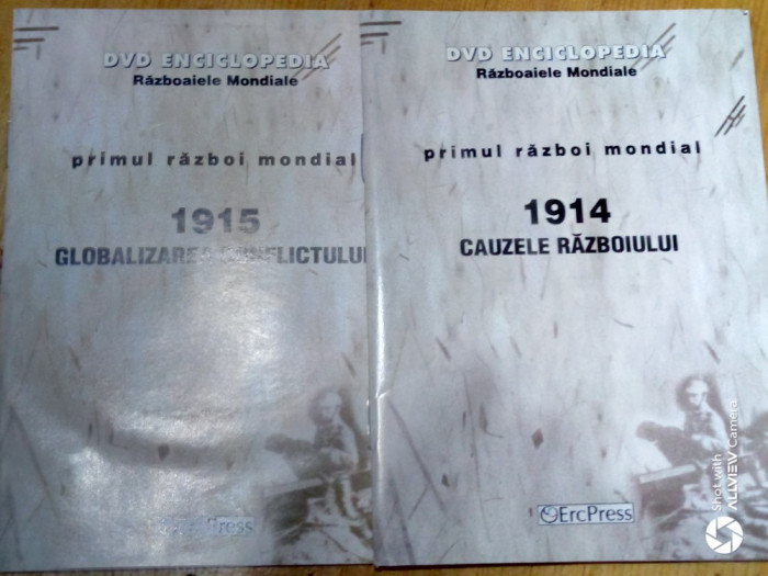 Primul razboi mondial-1914 cauzele razboiului+dvd-1915 Globalizarea conflict+dvd