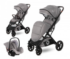 Carucior copii Lorelli Set Storm Opaline Grey foto