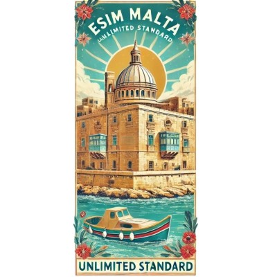 eSIM Malta, Unlimited Standard, 30 Days foto