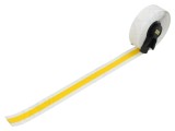 Bandă autoadezivă BRADY 9,53mm x 15,24m galbenă rezistentă -40&divide;82&deg;C M6C-375-595-YL