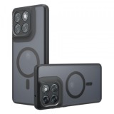 Cumpara ieftin Husa MagSafe pentru Motorola Edge 70 Fusion, Techsuit, PureFrost, Neagra Satinata