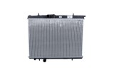 Radiator Peugeot 206/206+ 98-, motor: 1.4, 1.4 HDI, 1.6, 1.9 D, 2.0, 2.0 HDI, 544x380x23, Aluminiu/ Plastic etansat mecanic, 1330G0; 133313