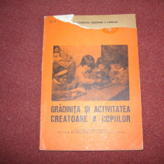 Gradinita si activitatea creatoare a copiilor - 1978 - Revista de pedagogie