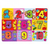 Puzzle Zola&reg; Incastru, Cifre, 30x22 cm