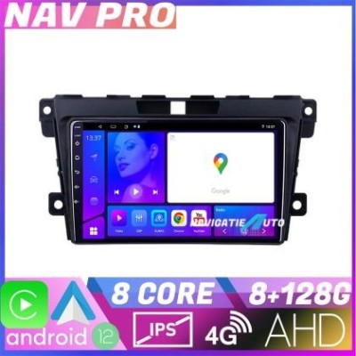 Navigatie Mazda CX 7 2009 KIT 097 EDOTEC-LITE Android Ecran 720P Octa Core 8 128 Carplay CarStore Technology foto
