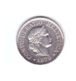 Moneda Elvetia 10 rappen 1979, stare foarte buna, curata, Europa, Cupru-Nichel
