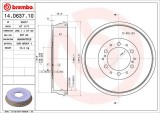 BREMBO 14.D637.10 ESSENTIAL LINE Tambur frana