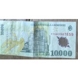 BNKRO05 Bancnota veche 10000 lei 1994 Nicolae Iorga hirtie Romania circulata bani colectie numismatica