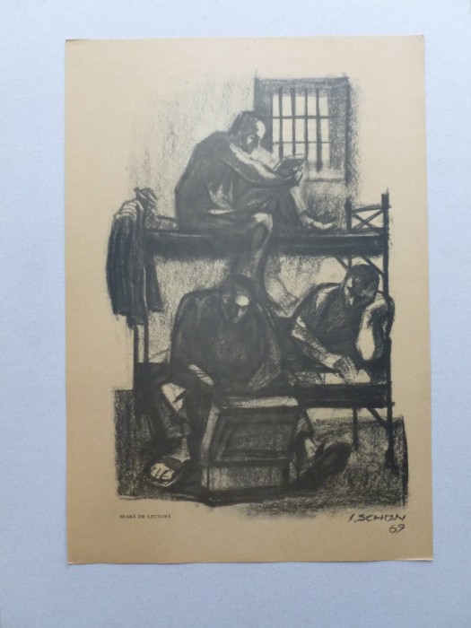 Seara de lectura - semnat Ilie Schon &#039;69