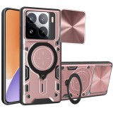Husa Xiaomi 15 Techsuit CamGuard Pro, roz auriu