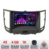 Navigatie Infinity FX intre anii 2009-2012 Android radio gps internet 4+64 InCell Display 1K Kit-fx35+EDT-E209-RK CarStore Technology