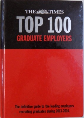 THE DEFINITIVE GUIDE TO THE LEADING EMPLOYERS RECRUITING GRADUATES DURING 2013-2014 foto