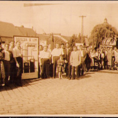 HST M182 Poză manifestație comunistă Reșița perioada stalinistă ante 1953