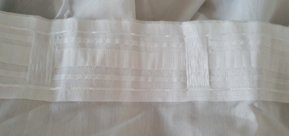 Set 4 Perdele Ikea albe-transparente, , 1,45x3,00m | Okazii.ro