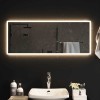 VidaXL Oglindă de baie cu LED, 100x40 cm 151772