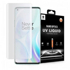 Folie Sticla OnePlus 8 - Mocolo 5D UV Glass Clear foto