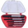 Set 5 Extractoare Suruburi Rupte Quatros, Otel Crom Molibden, M3-M18, Filet Invers, Scule Service Auto