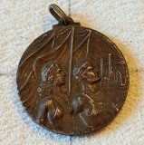 Medalie(veche)-CROSUL&quot;SA INTAMPINAM 07.11.1952&quot;Arad Cultura Fizica Sport