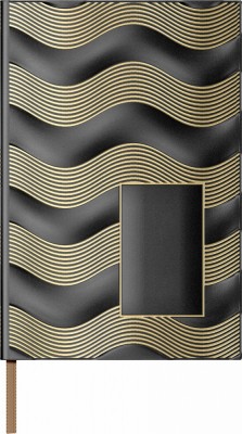 Agenda piele B5 neagra model G foto