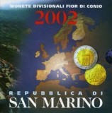 San Marino 2002 - BU seria / set complet Euro , conditie perfecta, Europa