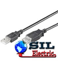 Cablu prelungitor USB 5m, Goobay foto