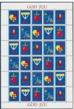 Aland Aaland Finlanda MNH 1993 - 1999 - Craciun minicoli etichete