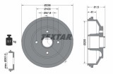 Tambur frana Opel Agila; Suzuki Splash, Swift III Motor 1.0, 1.0, 1.0, 1.0 LPG, 1.2, 1.2, 1.2, 1.2, 1.2, 1.2 LPG, 1.2 LPG, 1.2 VVT, OE 4351162J00