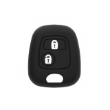 Husa pentru cheie Peugeot 1007, Citroen Berlingo - Techsuit Car Key Case (1002.03) - Black